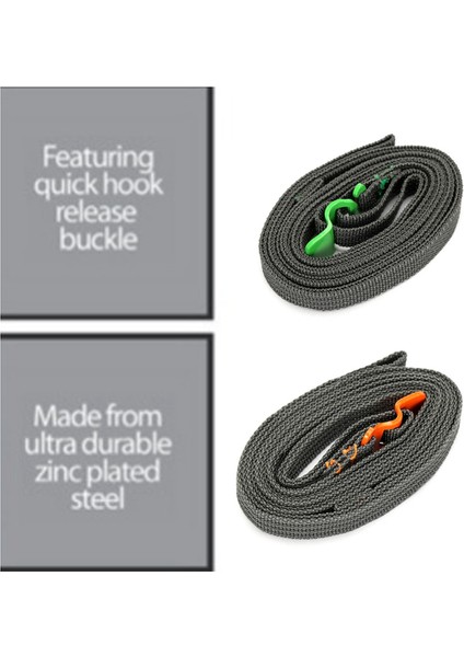 Seyahat Ekipmanlarının Hava Taşımacılığı, Kamp Malzemeleri ve Bagajlar Için Snap-On Cinch Kayışları ile Kargo Bağlama Kayışları, Bir (Yurt Dışından) fırsatları