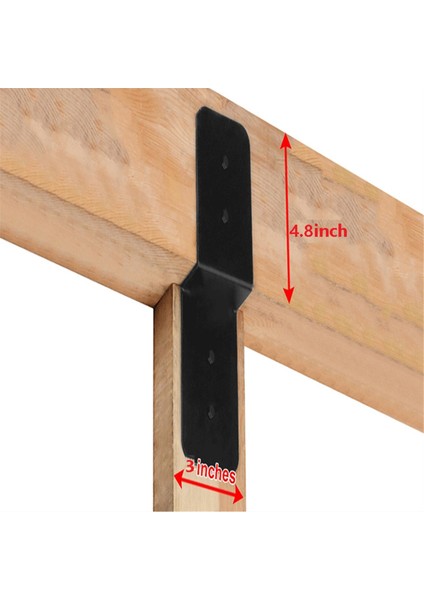 Z Şeklindeki Metal Kolon Işını Konnektörü Ağır Işın Braketi Sabitleyici Güverte Kiriş Braketi Ahşap Çarşı Için Kullanılır (Yurt Dışından) fiyatları