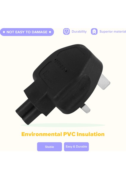 Ingiltere 33 Pimli Erkek Ila Iec 320 C5 Fiş, Ingiltere-C5 Ac Güç Adaptörü Ingiltere Fiş. Endüstriyel Ağır Dönüştürücü (Yurt Dışından) indirimleri