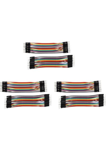 120 Pcs 10 cm Breadboard Jumpers Erkek To Men Jumper Kablolar Kablolar (Yurt Dışından)