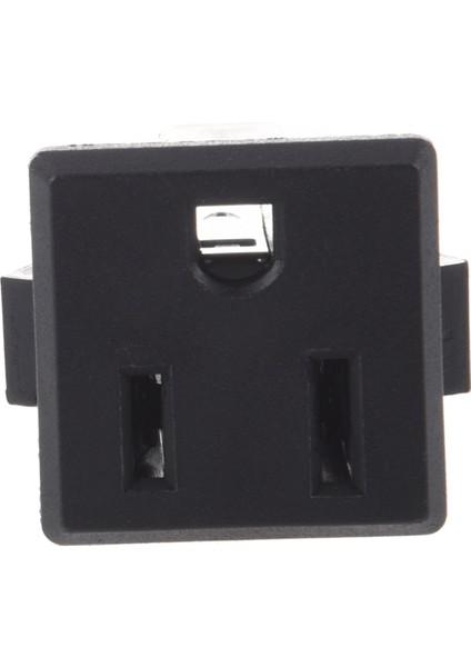 10X Ac 125V 15A Panel Boğuş Us Outlet Güç Soketi Siyah (Yurt Dışından) fiyatları