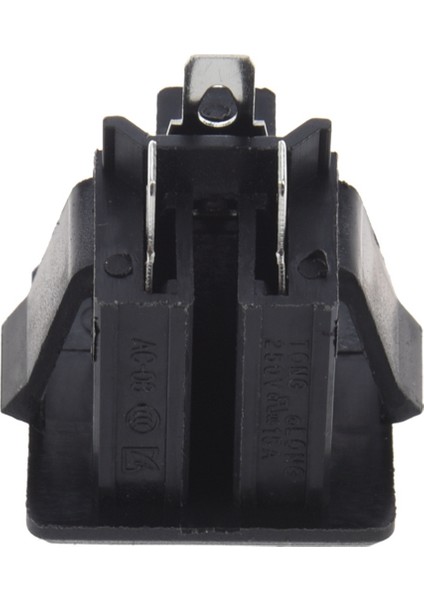 10X Ac 125V 15A Panel Boğuş Us Outlet Güç Soketi Siyah (Yurt Dışından) fırsatları