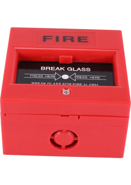 2x Ac 250V/12V Dc 12V Resetilebilir Manuel Çağrı Noktası Yangın Alarm Çekme Istasyonu (Yurt Dışından) fırsatları