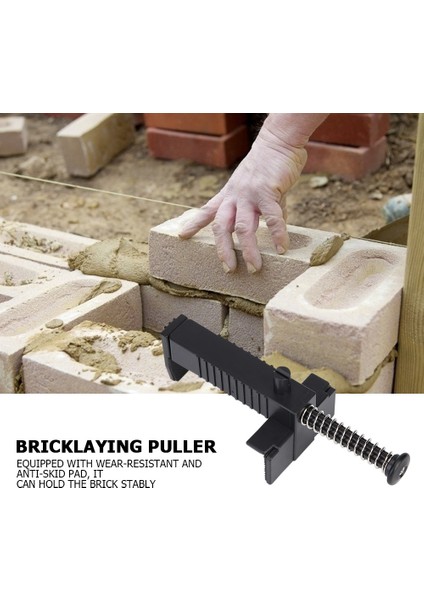 2pcs Tel Çekmece Tuğla Oynatma Aracı Fixer Bina Fixer Construction Fixture Tuğla Işletme Teslimer Ticklayer Araçları (Yurt Dışından) modelleri