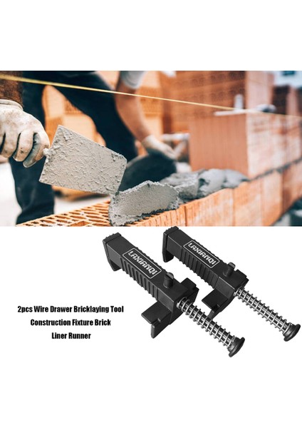 2pcs Tel Çekmece Tuğla Oynatma Aracı Fixer Bina Fixer Construction Fixture Tuğla Işletme Teslimer Ticklayer Araçları (Yurt Dışından) fırsatları