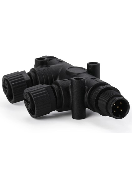 Nmea 2000 T Bağlayıcı 4 Bağlantı Noktası 5pin M12 Iplik IP67 Nmea 2000 (N2K) (Tee) T-Connector Garmin Lowrance Simrad (Yurt Dışından) fırsatları