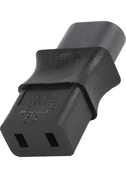 2 Pimli Iec 320 C8 Erkek-Iec 320 C9 Dişi Ac Adaptörü 6A/250V Ab Endüstriyel Güç Dönüştürücü (Yurt Dışından) fiyatları