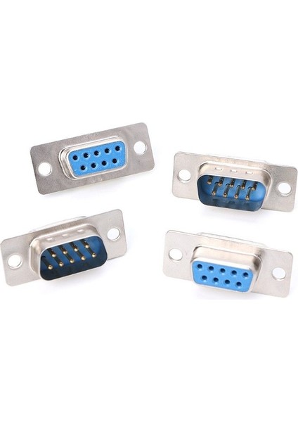 5 Kadın 10 Pcs Db9 Erkek ve Dişi RS232 9 Pın Tel Ladker Seri Port Taki (Yurt Dışından) indirimleri