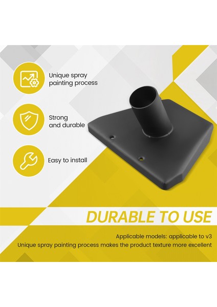 Starlink Için Gen 3 Boru Adaptörü Çubuk Montaj Konnektörü Yuvarlak Tüp Adaptör Tutucu Starlink V3 Plaka Çatı Montajı (Yurt Dışından) indirimleri