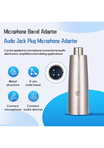 3 Pin Xlr Erkek To Rca Dişi Audio Jack Fiş Mikrofon Namlu Adaptör Dönüştürücü Konnektörü (Yurt Dışından) fırsatları