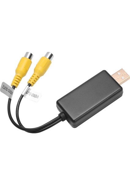 USB - Cvbs Rca Video Çıktı Adaptörü Kutusu Arayüzü Android Radio Multimedya (A) Için Ekran Aygıtını Monitöre Bağlayın (Yurt Dışından)