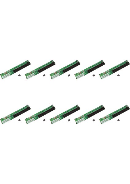 10X 7+15PIN 2.5 Sata Dişi - 3,5 Inç Ide Sata - Ide Adaptör Dönüştürücüsüne Erkek 40 Pinli Bağlantı Noktası Ata 133 HDD CD DVD Seri (Yurt Dışından)