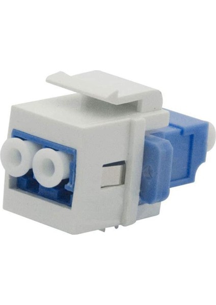 10X Lc Fiber Optik Adaptörü Lc - Lc Duplex Multimod 10GB F/f Duvar Plakaları Için Keystone Bağlayıcı, Yama Panelleri (Yurt Dışından) indirimleri