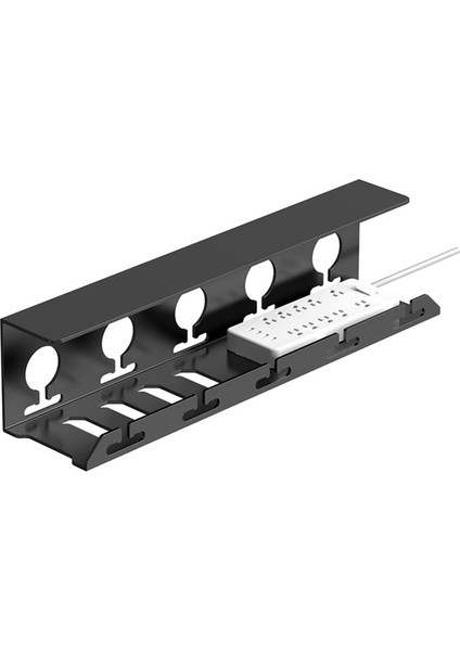 Masa Kablo Yönetimi Altında Sondaj Yok Metal Kablo Tepsisi Masa Altında Kelepçe Güç Şerit Kablosu Tutucu Raf Standı (Yurt Dışından) modelleri