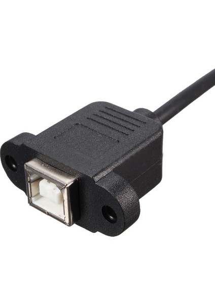 USB 2.0 B Erkek - USB B Kadın Soket Yazıcı Paneli Montaj Uzatma Kablosu 50CM (Yurt Dışından) fırsatları
