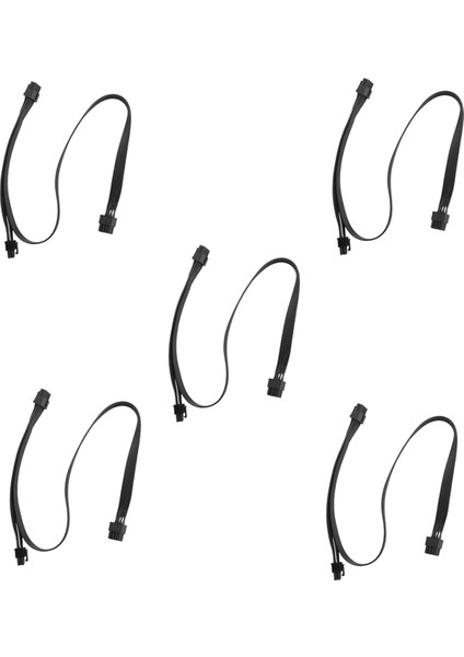 5x Pcıe 8 Pin Erkek-Çift Pcıe 2x 8 Pin (6+2) Sezonik Güç Kaynağı Için Erkek Güç Adaptör Kablosu 25 Inç+9 Inç (Yurt Dışından)