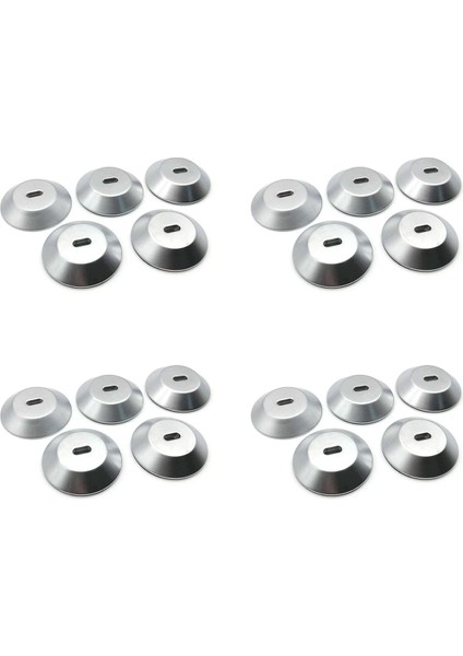 Dizüstü Bilgisayarları, Tabletleri, Monitörleri, iPhone Akıllı Telefonu Kilitlemek Için Kablolar Için Yuvalı 4x Çapa Plakası Yapışkan Güvenlik Plakası (Yurt Dışından)