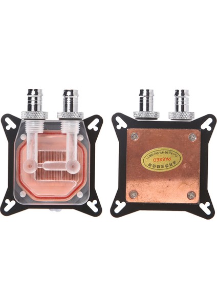 Gpu Su Bloğu Soğutma Grafik Kartı Radyatörü Için Çift Kanallı Bakır Soğutucu (Yurt Dışından) fiyatları