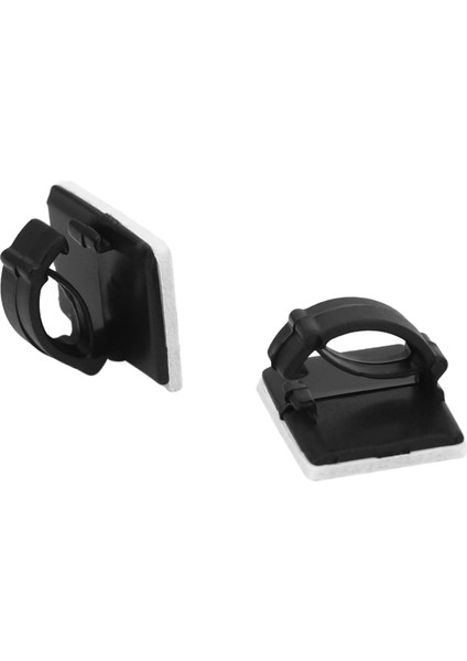 500 Adet. Kendinden Yapışkan Kablo Kelepçesi Dikdörtgen Kablo Klipsleri Kablo Kravat Hızlı Bağlama Kablo Teli Yönetimi Tutucu Araba (Yurt Dışından)