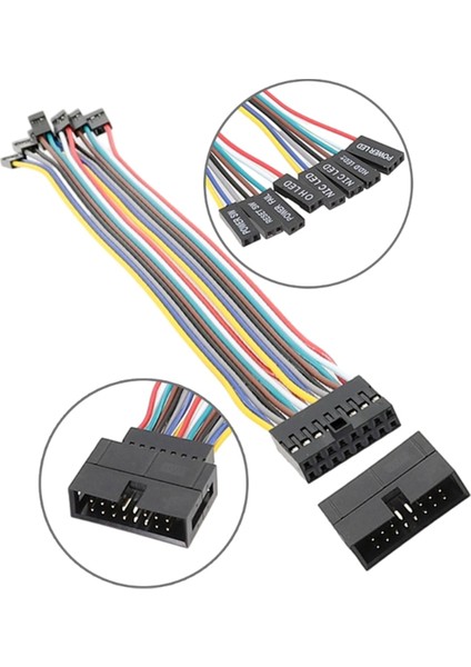 8pin Supermicro Panel Anahtarlama Kablo Anahtarlama Adaptör Jumper, Ultramicro Server M76A Için Sunucu Şasi Adaptör Kablosu (Yurt Dışından) fiyatları