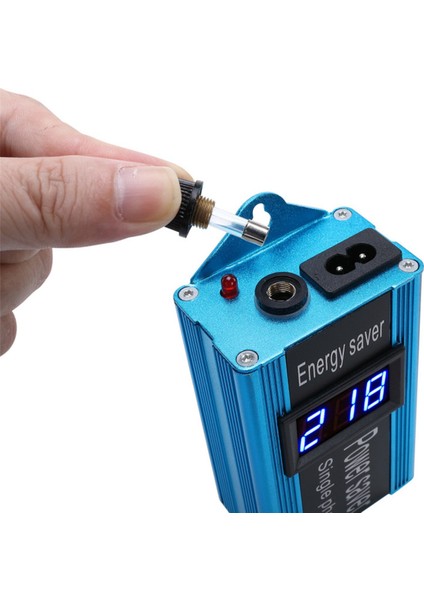 3x Akıllı Güç Tasarrufu Enerji Tasarrufu Cihazları Akıllı Güç Faktörü Koruyucu Elektrik Tasarruf Kutusu 100KW, Mavi, Us Fiş (Yurt Dışından) modelleri