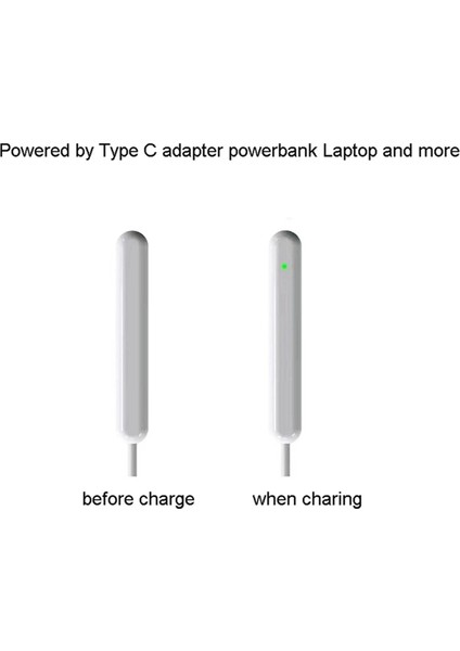 Apple Pencil Için Şarj Kablosu 2 2. Manyetik Tip C Şarj Cihazı Şarj Kablosu Adaptörü Apple Pencil 2 Stylus Charger (Yurt Dışından) modelleri