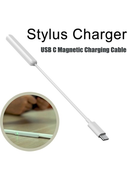 Apple Pencil Için Şarj Kablosu 2 2. Manyetik Tip C Şarj Cihazı Şarj Kablosu Adaptörü Apple Pencil 2 Stylus Charger (Yurt Dışından) fırsatları