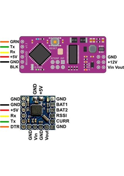 Ekranda Minim Osd Ardupilot Mega Mini Osd Rev. 1.1 Osd Px4 Pıx Pıxhawk 2.4.8 2.4.7 (Yurt Dışından) fırsatları