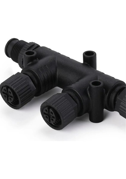 Nmea 2000 T Bağlayıcı 4 Bağlantı Noktası 5pin M12 Iplik IP67 Nmea 2000 (N2K) (Tee) T-Connector Garmin Lowrance Simrad (Yurt Dışından) indirimleri