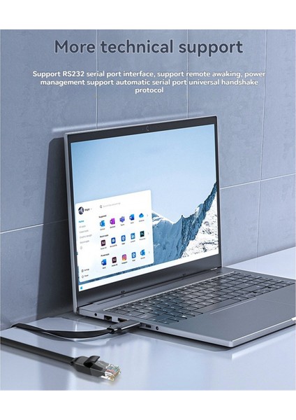 USB - RJ45 Konsol Kablosu RS232 Dizüstü Bilgisayar Için Seri Adaptör USB RJ45 8P8C Dönüştürücü Konsol Kablosu 180CM (Yurt Dışından) modelleri