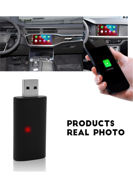 Iphone Apple Için Kablosuz Carplay Adaptörü, 5ghz Wifi Otomatik Bağlantı Otomatik Model 2016+ (Yurt Dışından) modelleri