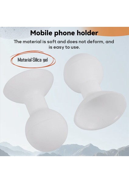 2pcs Cep Telefonu Emme Fincanı Silikon Ekran Emme Topu Tembel Masaüstü Vantuz Tutucu Cep Telefonu Onarım Aracı (Yurt Dışından) indirimleri