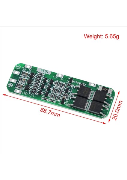 30PCS 3s 20A Bms 18650 Li-Ion Lityum Pil Şarj Cihazı Modülü Bms Koruma Koruma Pcb 11 1V 12V 12 6V Modül (Yurt Dışından) indirimleri