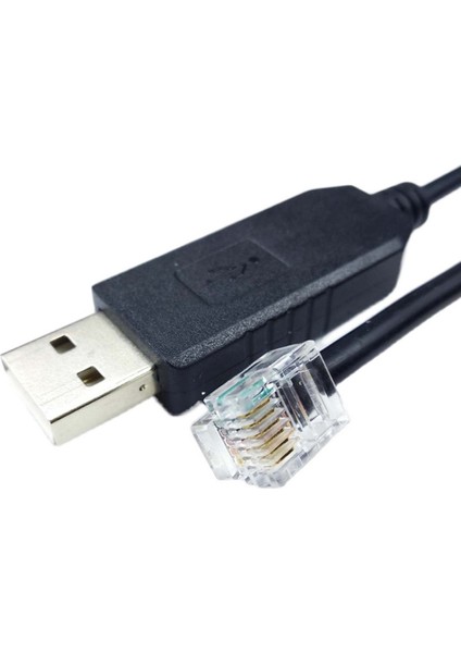 3x USB-RJ11 RJ12 6P4C Adaptör Seri Kontrol Kablosu Eqmod Kablosu Az-Gtı Mount Connect Için El Kontrol Kablosu, 1.8m (Yurt Dışından) modelleri