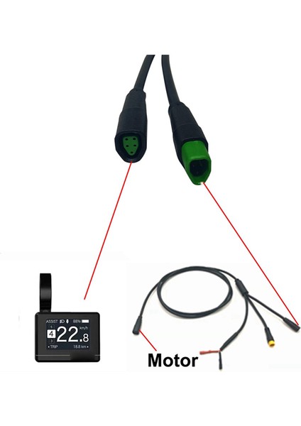 Bafang Programlama Kablosu Programlama Hattı Hız Sınırı Salınım Tekerlek Ayarı M600 M510 M500 Can Protocol Kablolu (Yurt Dışından) indirimleri
