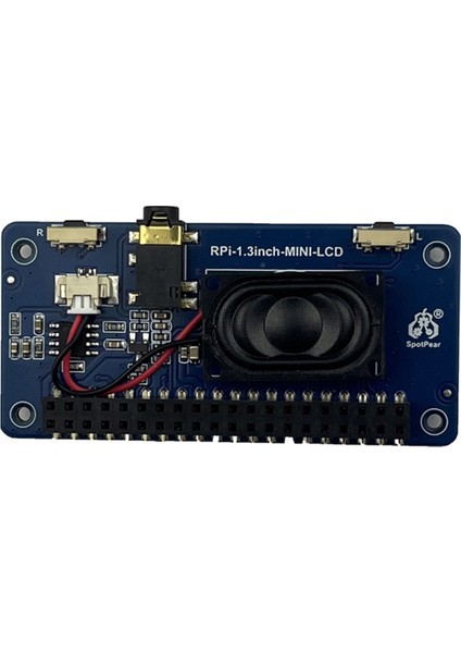 Raspberry Pi Sıfır 2W/3B/4B/PI5 Modül Için Oyun Düğmeleri ve Hoparlör Modülü ile 1.3 Inç LCD Ekran (Yurt Dışından)