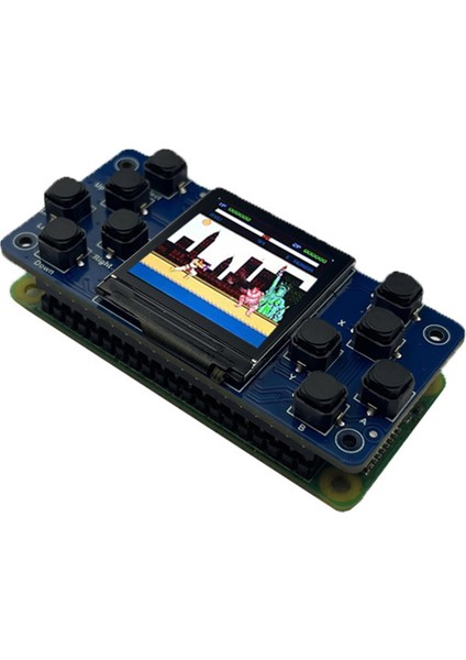 Raspberry Pi Sıfır 2W/3B/4B/PI5 Modül Için Oyun Düğmeleri ve Hoparlör Modülü ile 1.3 Inç LCD Ekran (Yurt Dışından) indirimleri