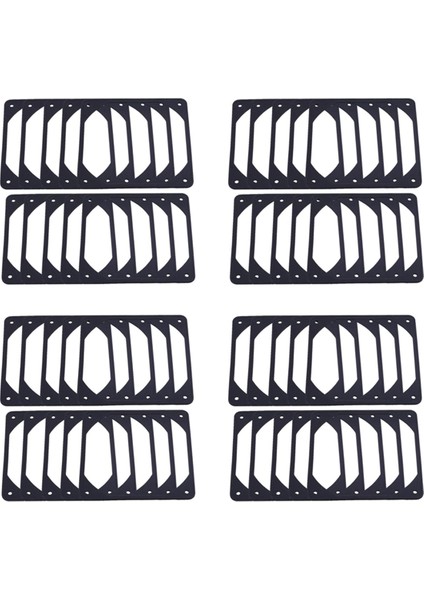 40PCS 120MM Vibrasyon Anti-Vibrasyon Silikon Fan Conta Gürültü Pc Bilgisayar Kılıfı Fan Için Conta Pedi Azaltma (Yurt Dışından)