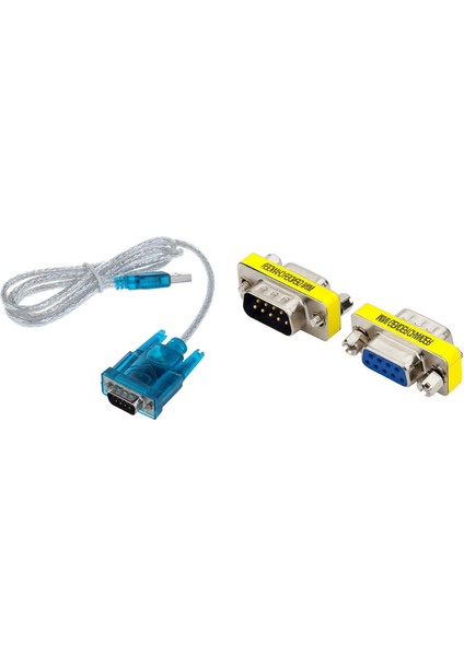 1 Pcs Db9 Bilgisayar Veri Kablosu Db9 9 Pin VGA Dişi Kablo ve 1 Pcs Db9 Bilgisayar Video Adaptörü VGA Kadın Kablo Adaptörü (Yurt Dışından)