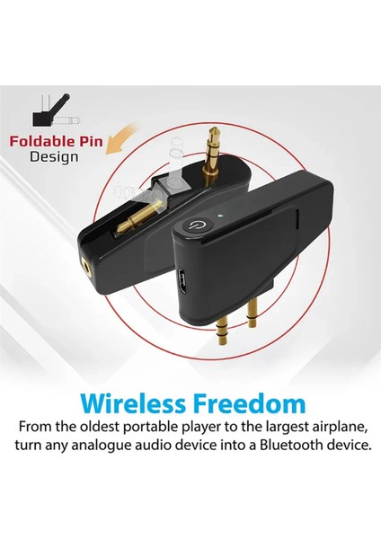 2x Bluetooth 5.3 Uçak Havayolu Uçuş Adaptörü Aonic 40 Için Verici 40 50 Kablosuz Gürül (Yurt Dışından) fırsatları