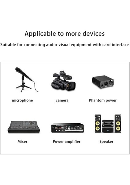 Ses Kablosu 3.5 Ila Xlr Dişi Ila Xlr Mikrofon Amplifikatör Hoparlör Ses Kablosu 3.5mm Kriko - Xlr Kablosu 2M/6.56FT (Yurt Dışından) fırsatları
