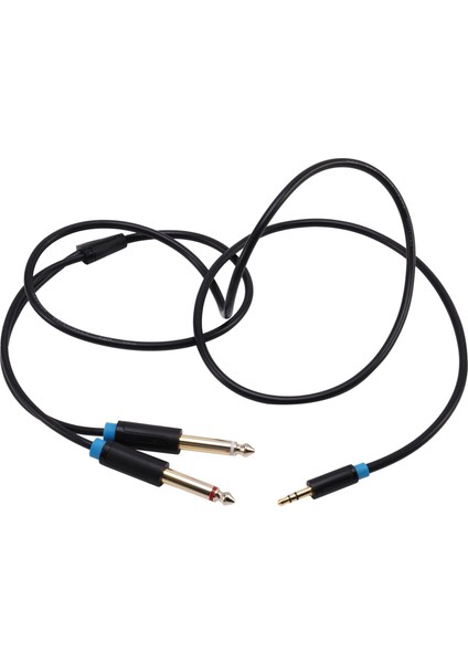 Vention 2x Jack 3.5mm Ila 6.35 Mikser Amplifikatör Hoparlörü Için Ses Kablosu 6.5mm 3.5 Jack Erkek Ayrımcı Ses Kablosu (Yurt Dışından) indirimleri