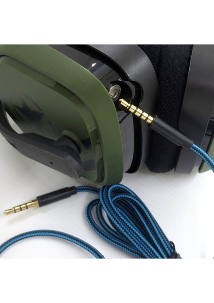 Ses Kablosu 2m/6.5ft Logitech Astro A30 A40 A40 A10 Kulaklık Yedek Naylon Örgülü Aux Hattı (Yurt Dışından) fiyatları