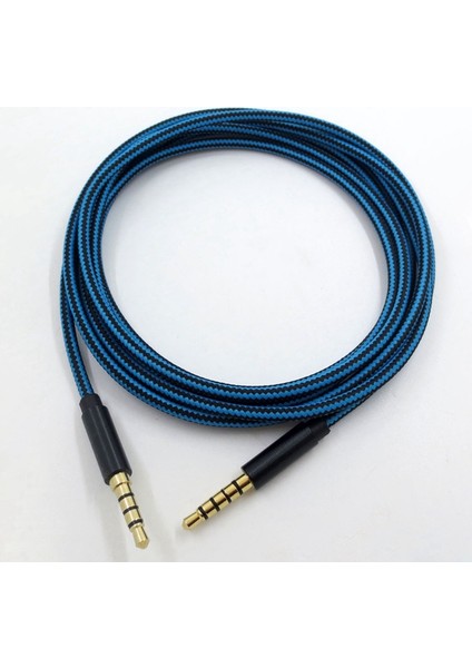 Ses Kablosu 2m/6.5ft Logitech Astro A30 A40 A40 A10 Kulaklık Yedek Naylon Örgülü Aux Hattı (Yurt Dışından) fırsatları