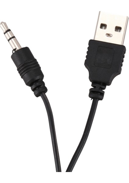 USB 2.0 Mını To Mını A. 35MM Jack Fiş Ses Veri Kablosu 45CM 4 Pcs (Yurt Dışından)