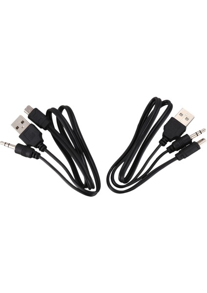 USB 2.0 Mını To Mını A. 35MM Jack Fiş Ses Veri Kablosu 45CM 4 Pcs (Yurt Dışından) modelleri