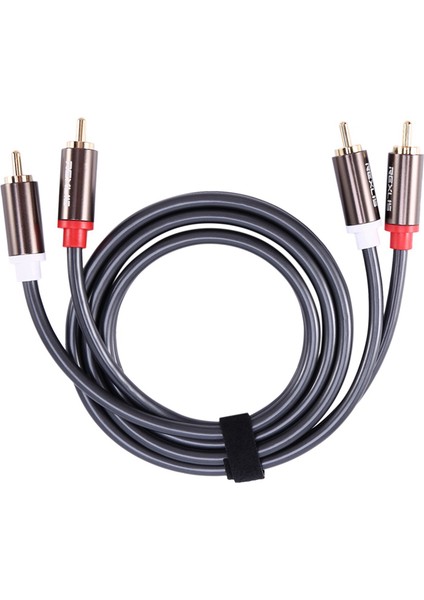 5x Rexlis 2 Rca Ila 2 Rca Erkek - Erkek Hifi Ses Kablosu Ofc Av Hoparlör Tel Tv DVD Amplifikatör Subwoofer Soundbar 1m (Yurt Dışından) fiyatları