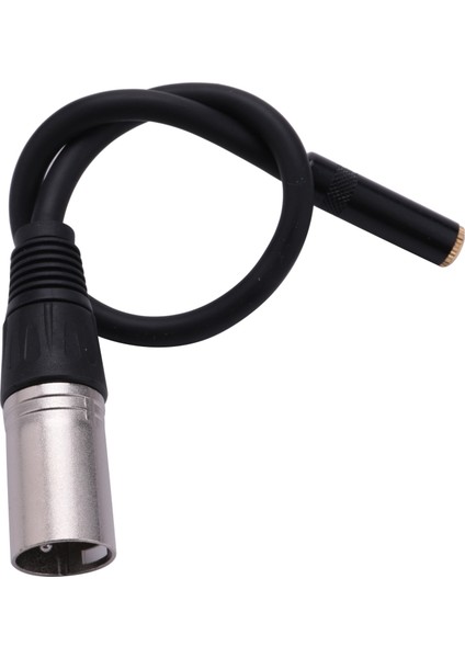 2x 0.3m Tel 3 Pin Xlr Erkek - 3.5mm Dişi Ses Konnektörü Stereo Mikrofon Adaptörü (Yurt Dışından) fiyatları