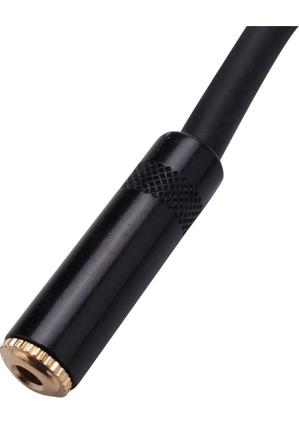 2x 0.3m Tel 3 Pin Xlr Erkek - 3.5mm Dişi Ses Konnektörü Stereo Mikrofon Adaptörü (Yurt Dışından) indirimleri