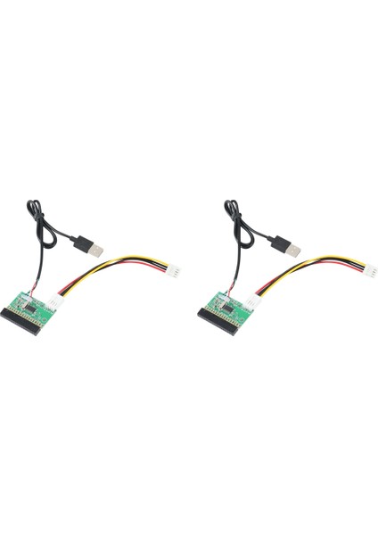 2x 1.44MB 3.5inch Disket Konektörü 34 Pin 34P - USB Kablo Adaptörü Pcb Tahtası Pc USB USB - Dis Disk To Disket (Yurt Dışından)